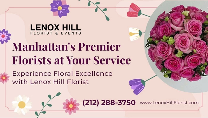 On-Time Flower Delivery Services by the Best Florist in Manhattan