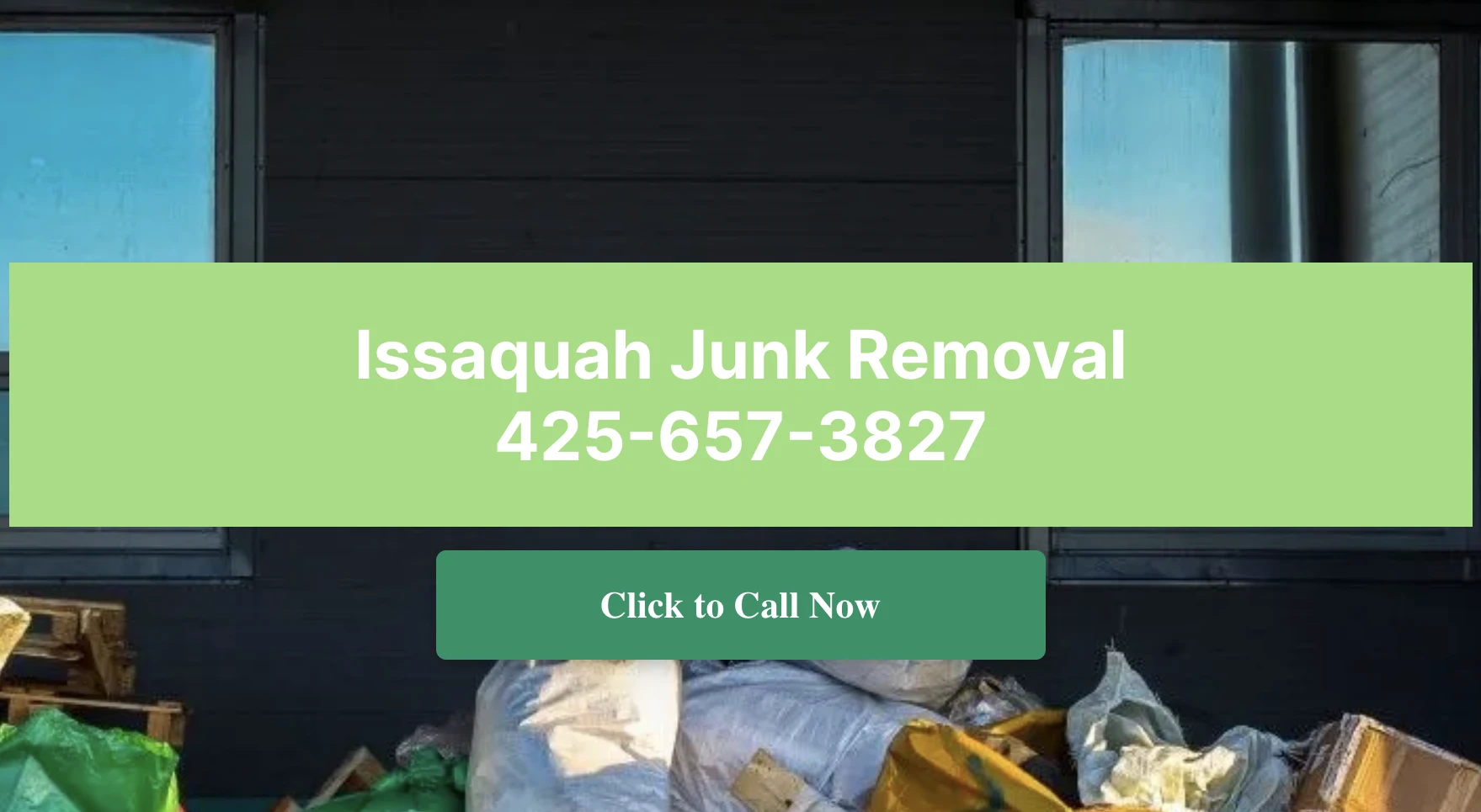 Issaquah Junk Removal