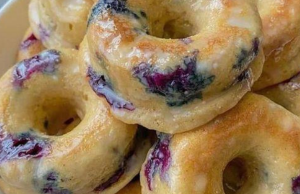 Blueberry Lemon Donuts Recipe