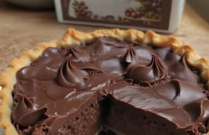 Old-Fashioned Chocolate Pie Recipe