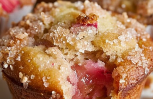 Rhubarb Muffins