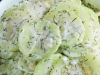 Sour Cream & Dill Cucumbers