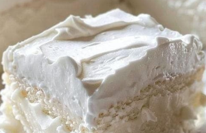Heavenly White Snack Cake