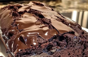 Hot Fudge Brownie Bread