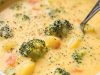 This Cheddar Broccoli Potato Soup
