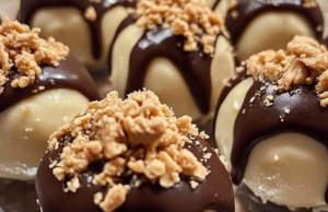 No-Bake Peanut Butter Cheesecake Balls