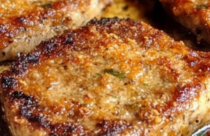 Parmesan Baked Pork Chops