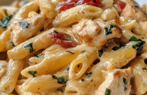 Creamy Italian Chicken Pasta