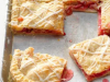Raspberry-Rhubarb Slab Pie