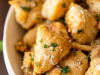 Garlic Parmesan Chicken Bites