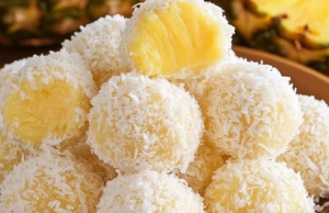 Pineapple Coconut No-Bake Balls
