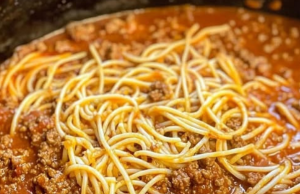 Slow Cooker Church Supper Spaghetti