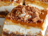 Butterfinger Caramel Cheesecake Bars