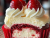Strawberry Cheesecake Red Velvet Cupcakes Recipe