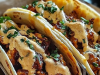 Garlic Butter Honey BBQ Chicken Tacos Recipe
