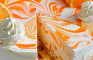 No-Bake Orange Creamsicle Cheesecake Recipe