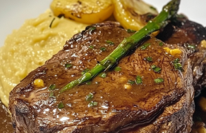 Slow Cooker Mississippi Ribeye Steaks