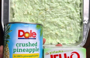 Pistachio Pineapple Cake