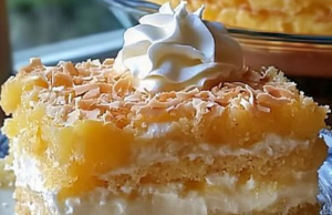 Pineapple Coconut Dream Cake