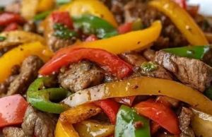 Beef Stew with Peppers