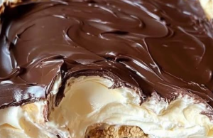No-Bake Chocolate Éclair Cake