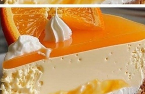 Quick Orange Cake with Sour Cream