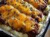 Cheesy Meatloaf with Mashed Potatoes