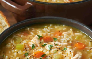 Cozy Chicken and Rice Soup