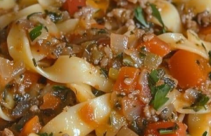 Noodles in Italian Style