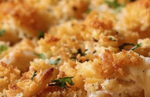 Ritz Cracker Chicken Casserole