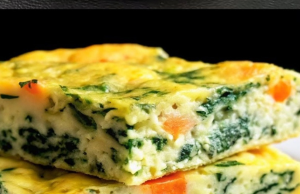 Sautéed Spinach Breakfast with Onions, Red Pepper, and Garlic