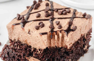 Chocolate Poke Cake