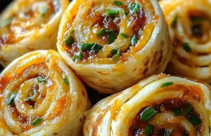 Pepper Jelly Air Fryer Pinwheels
