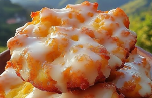 Delicious Fresh Peach Fritters