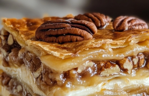 Pecan Pie Lasagna – Layers of Sweet, Nutty Perfection