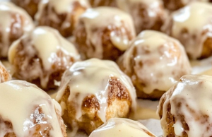 Sourdough Discard Cinnamon Roll Bites