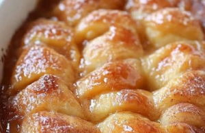 Peach Dumpling Bubble Up Recipe