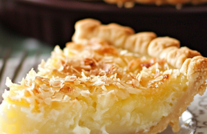 French Coconut Pie Recipe