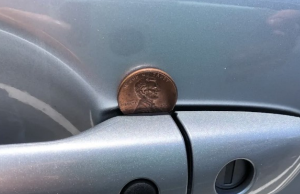 What It Means If You See a Penny in Your Car Door Handle