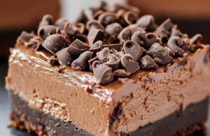 Death by Chocolate No-Bake Cheesecake Bars