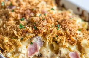 Chicken Cordon Bleu Casserole
