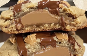 Triple Reese’s Peanut Butter Cookies Recipe