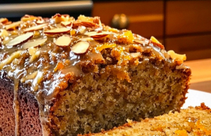 Date and Orange Almond Loaf Recipe