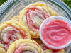 Strawberry Banana Pudding Cookies with Cheesecake Dip Recipe
