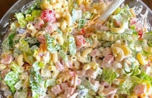 Layered Pasta Salad Recipe