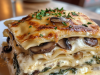 Spinach and Mushroom White Lasagna Recipe