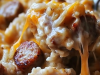 Savory Cheesy Sausage and Rice Casserole Recipe