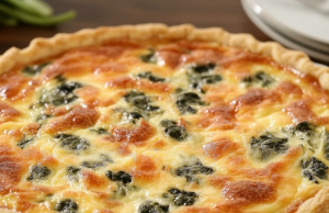 Spinach and Cheese Quiche Recipe