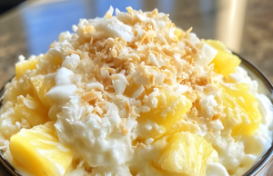 Hawaiian Pineapple Coconut Fluff Recipe