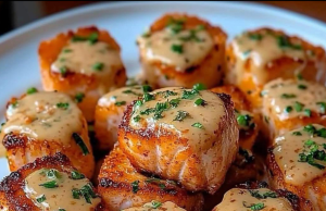 Crispy Bang Bang Salmon Bites Recipe